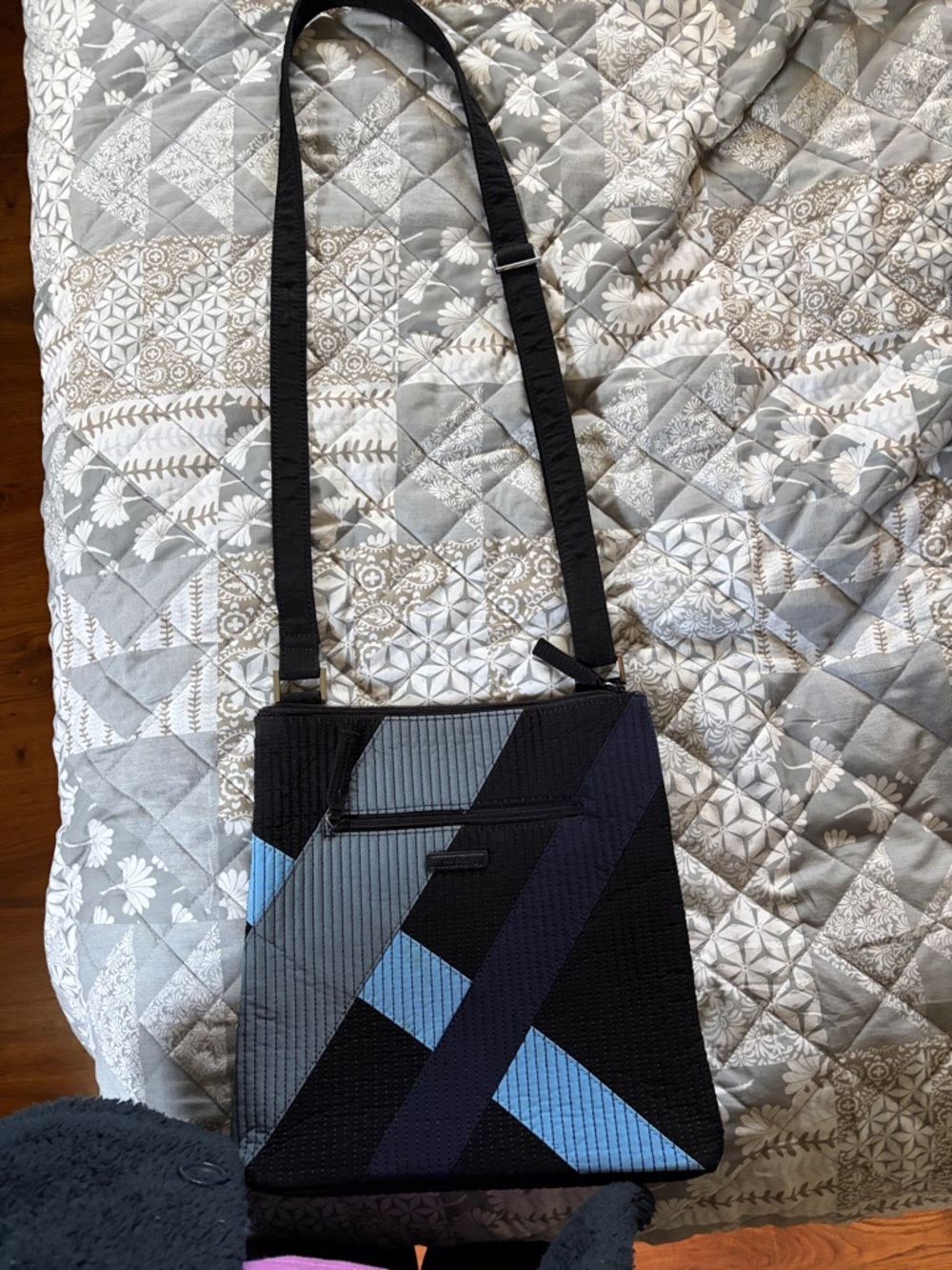 Vera Bradley Quilted Hipster/Crossbody bag